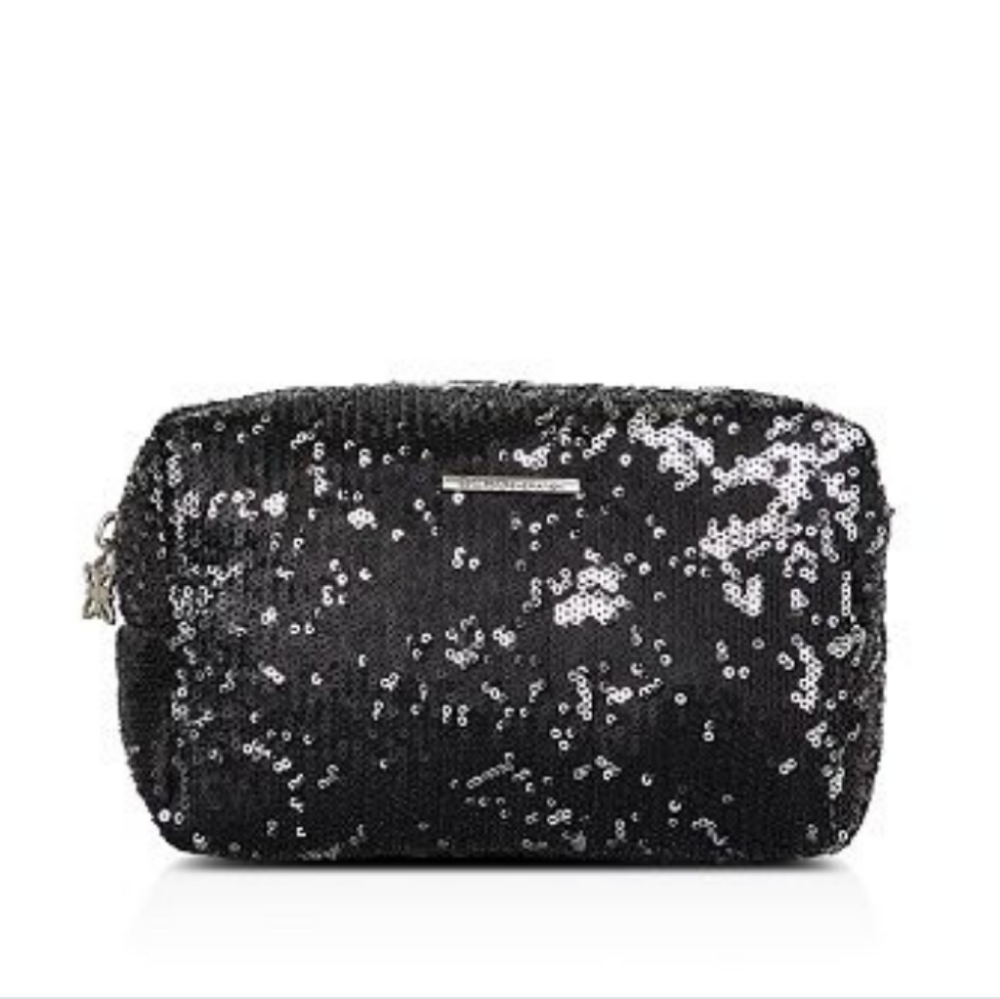 BCBGeneration Sequin Pouch Cosmetic Bag